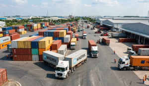 Vận chuyển quốc tế - logistics KCN Long Đức