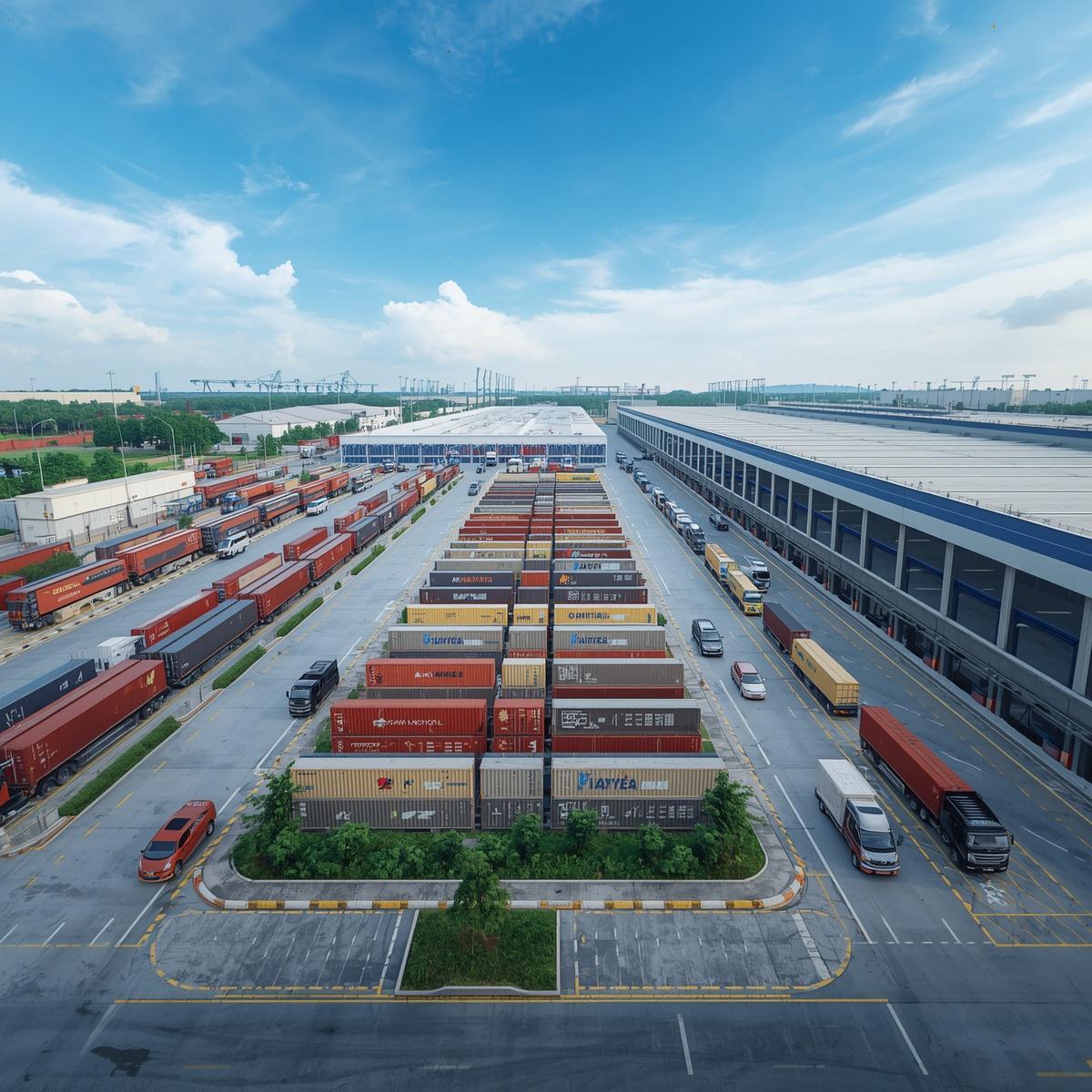 Vận chuyển quốc tế - logistics KCN Amata